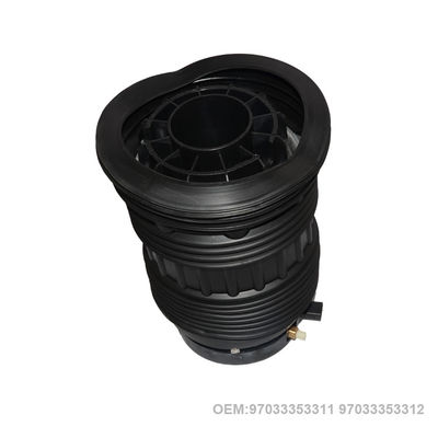 Le système de suspension pneumatique en caoutchouc, acier et aluminium est équipé d'un système de suspension pneumatique à choc, de charge lourde, 97033353311 97033353312.