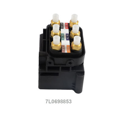 Bloc de soupape de suspension pneumatique en plastique pour Audi Q7 Touareg Cayenne Panamera  XC90 Hyundai Kia