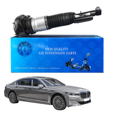 La série 7 de la BMW G11 G12 est équipée d'un système de suspension arrière à air comprimé pour absorber les chocs.