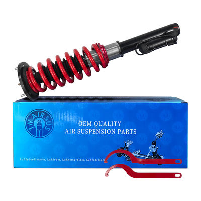Kit de couverture de ressort d'air à enroulement de ressort avec annonces et réglable pour W220 W221
