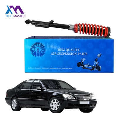 Kit de couverture de ressort d'air à enroulement de ressort avec annonces et réglable pour W220 W221