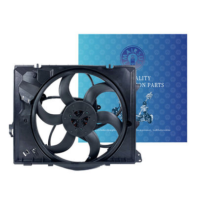 Moteur de ventilateur à refroidisseur d'air de type ressort pour BMW Série 3 2005-2012 Radiateur 2.0L ventilateur principal et auxiliaire de refroidissement 17427523259 17117590699