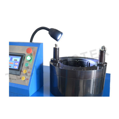 Machine de crimping pour la réparation des chocs de suspension aérienne de caoutchouc