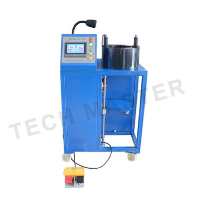 Machine de crimping pour la réparation des chocs de suspension aérienne de caoutchouc