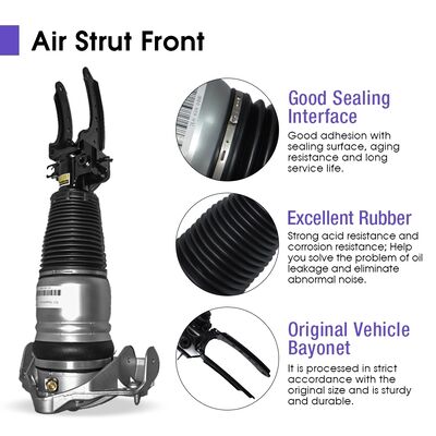 Suspension pneumatique à absorbeur de choc de haute qualité Au-Di Q7 4L avant gauche