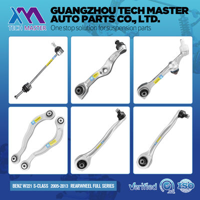 Armes de contrôle de la suspension arrière, maillons et joints à billes Série complète pour Mercedes-Benz Classe S (W221) 2005-2013