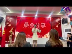 Une réunion du matin pour nous remonter le moral.