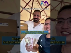 Les pièces de suspension aérienne sont prêtes à Dubaï!