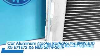 Radiateur en aluminium BMW E70 X5 2014-2019 | OEM17117533472